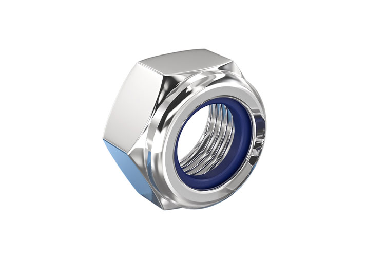 Locknuts with nylon inserts