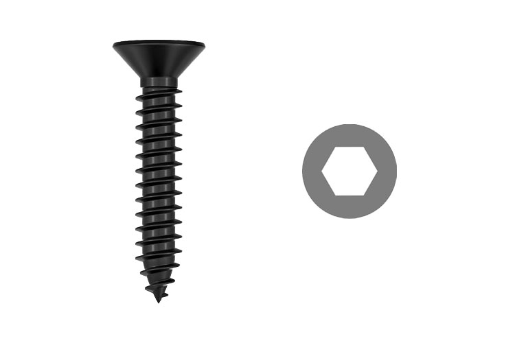 Countersunk Hex Self-Tapping Screw