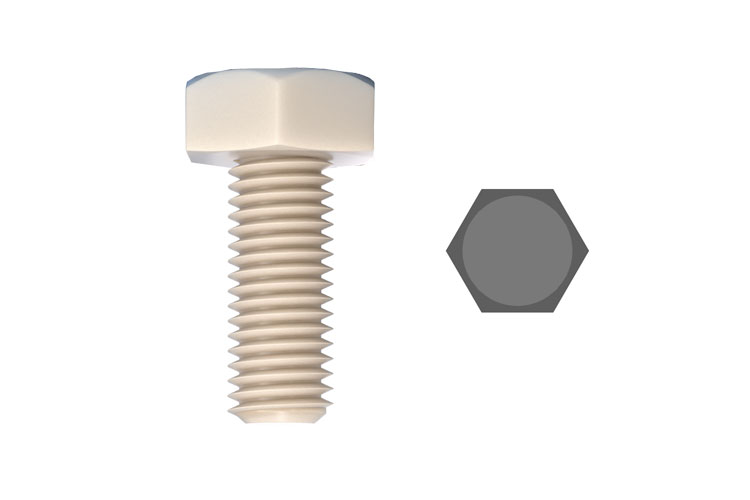 nylon hex bolt