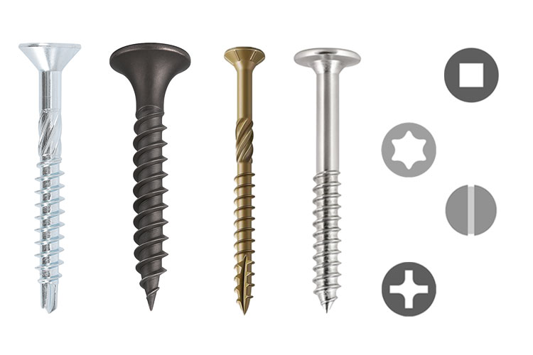 Flat-CSK-Head-Screws-for-Wood