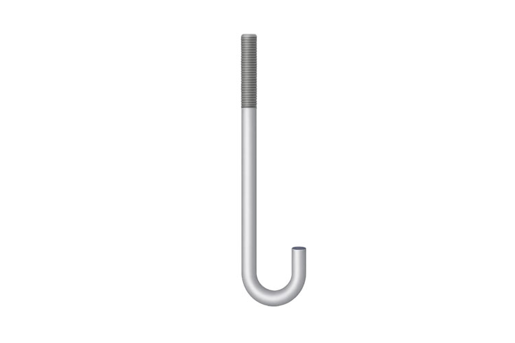 J Type Concrete Foundation Anchor Bolt