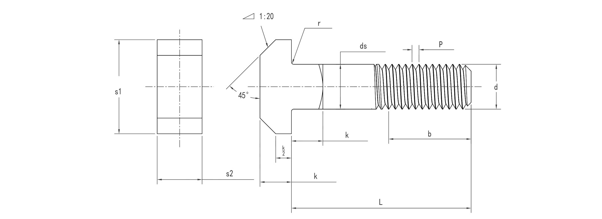 DIN 186 T Head Bolts with Square Neck