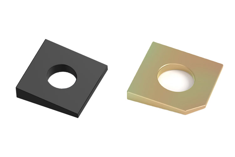 Square Beveled Washer